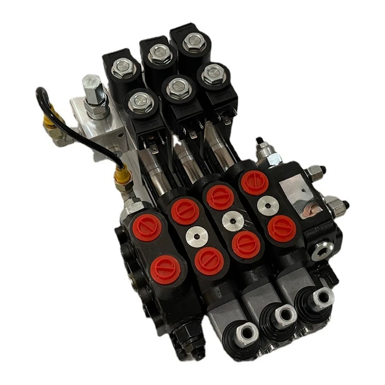 

DCV60-YOYY-4 joint electro-hydraulic control multi-way valve (solenoid valve voltage DC12V, 24V)