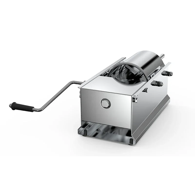 แนวนอน 3L สแตนเลสสตีลไส้กรอกไส้กรอกเครื่องใช้ในครัวเรือน HAND-cranked ไส้กรอกเครื่องไส้กรอกเครื่อง