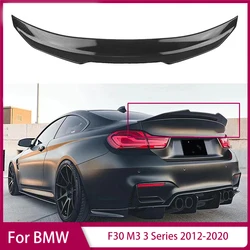 PSM Style Car Rear Spoiler Wing for BMW F30 M3 3 Series 2012-2020 Trunk Lid Splitter Trim Lip Tailgate Flap Duckbill Lid