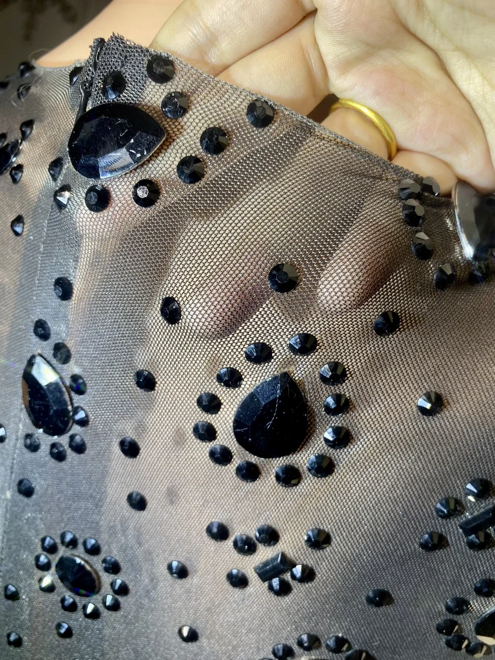 Robe de Soirée avec Plumes Noires et Blanches pour Femme, Tenue avec Strass, Longueur au Sol, Tenue d'Anniversaire, de Mariage, de Bal, Séance Photo