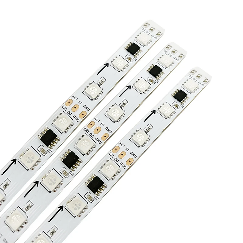 3Pcs 12V-RGB-30 LED Strip WS2811 LED Strip Compatible With WS2812 Programmable LED Strip Module