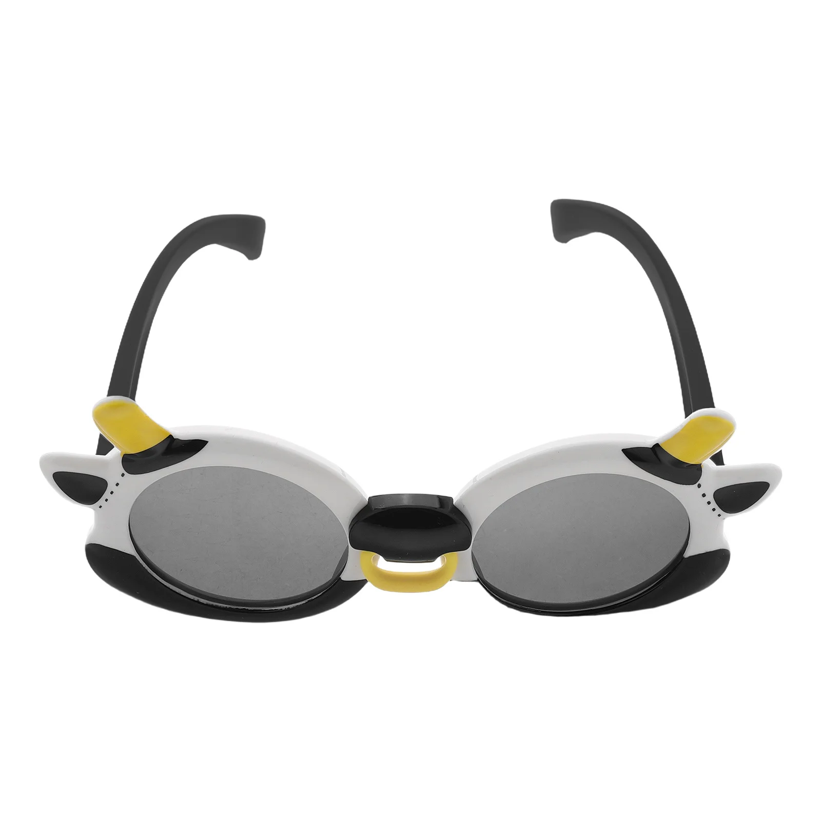 

Cow Pattern Polarized Sunglasses Soft Silicone Frame Summer Beach Dress Up Sunglasses