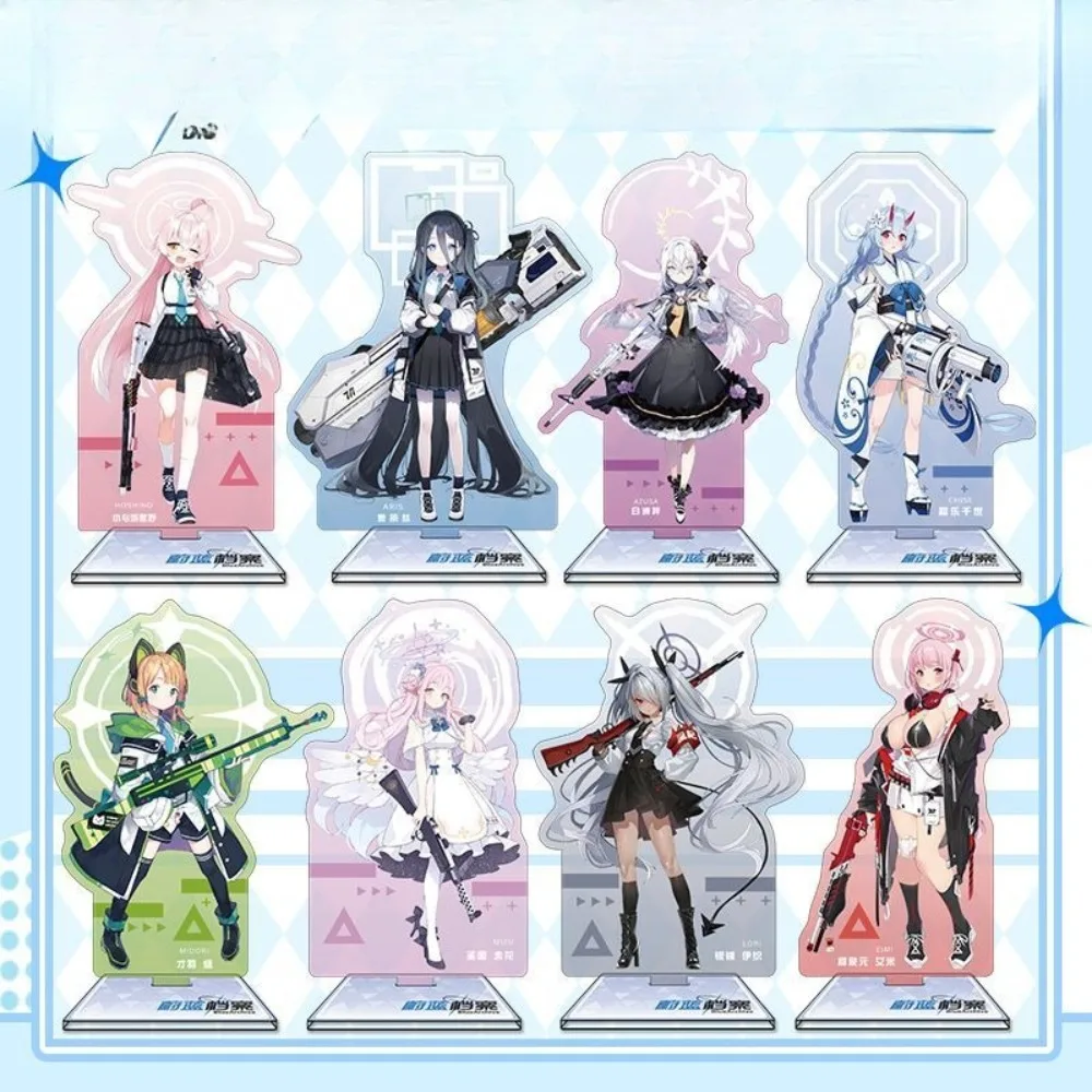 Blauw Archief Acryl Stand Figuur Takanashi Hoshino A.R.O.N.A Anime Randapparatuur High Definition Afdrukken 16 cm Desktop Ornament