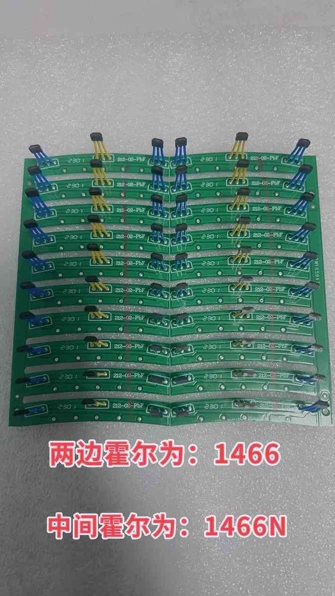 Sensor de onda sinusoidal para motocicleta eléctrica, 1 piezas, 213, motor de vehículo eléctrico de dos ruedas, elemento de placa Hall 1466, sensor hall pcb