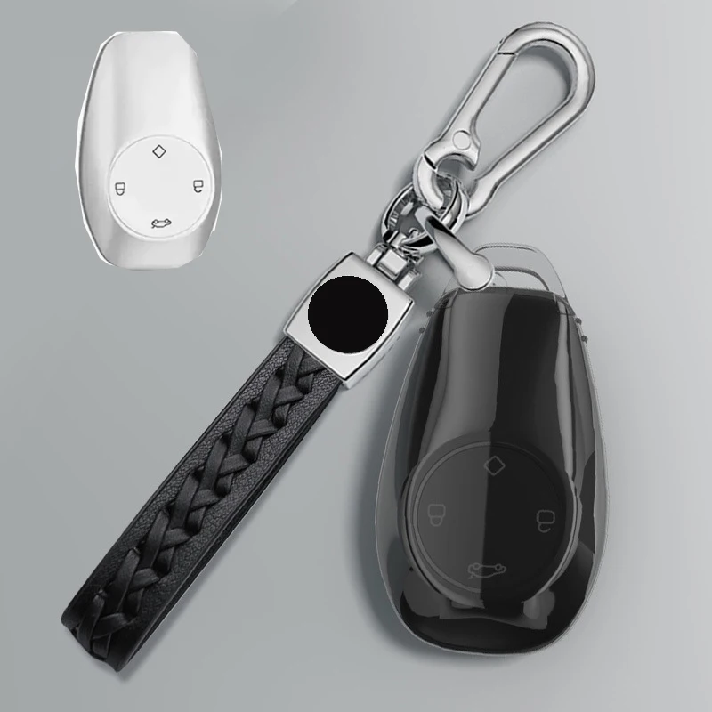 Lightweight TPU for Zero Run T03 2022 C11 S01 C01 Remote Car Key Case Cover Fob Keychain Accessories
