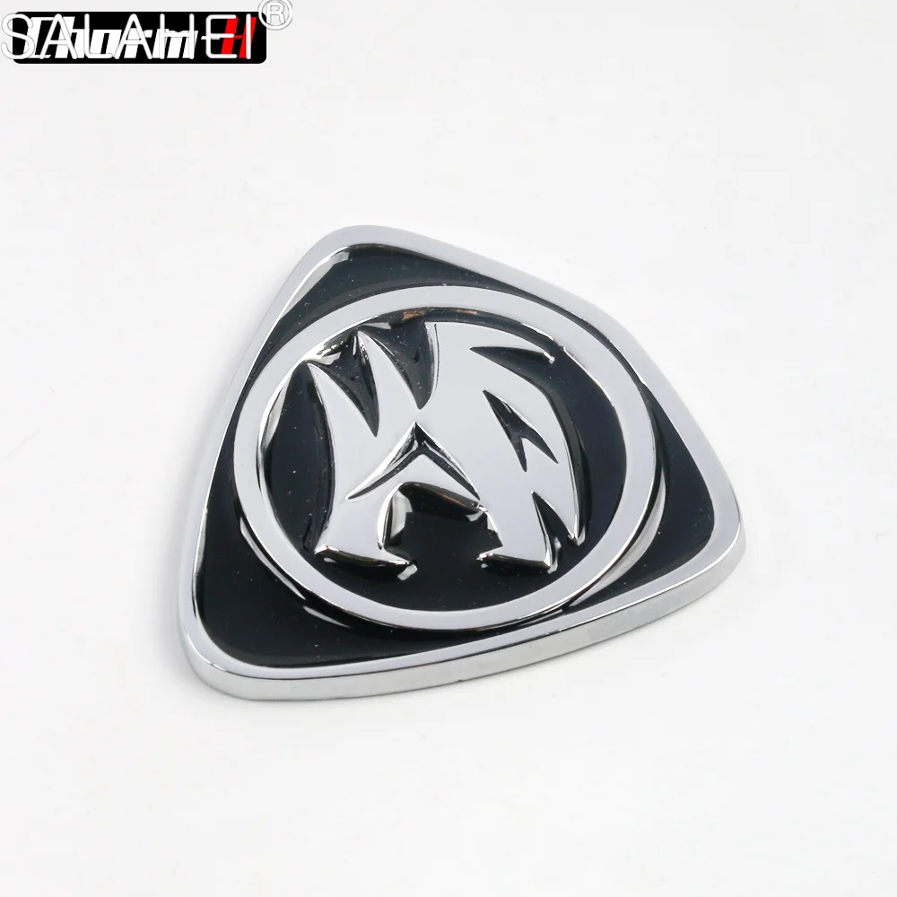 New Car Front Grill Zinc Alloy Badge Emblem For Proton Car Badge 5.2*5cm Noble Style Simple Auto Body Logo Stickers Accessories