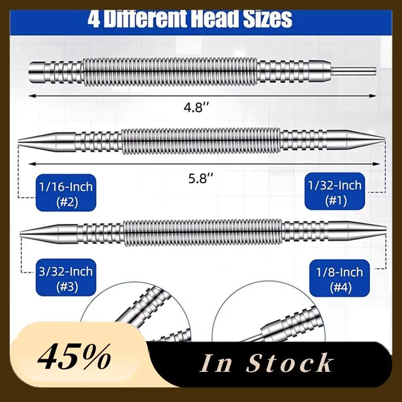 2025 Trend3 قطعة المزدوج رئيس مسمار واضع ومفصلي دبوس لكمة مجموعة ، مطرقة الربيع مسمار لكمة الباب المفصلي دبوس أداة إزالة 5000 رطل لكل بوصة مربعة