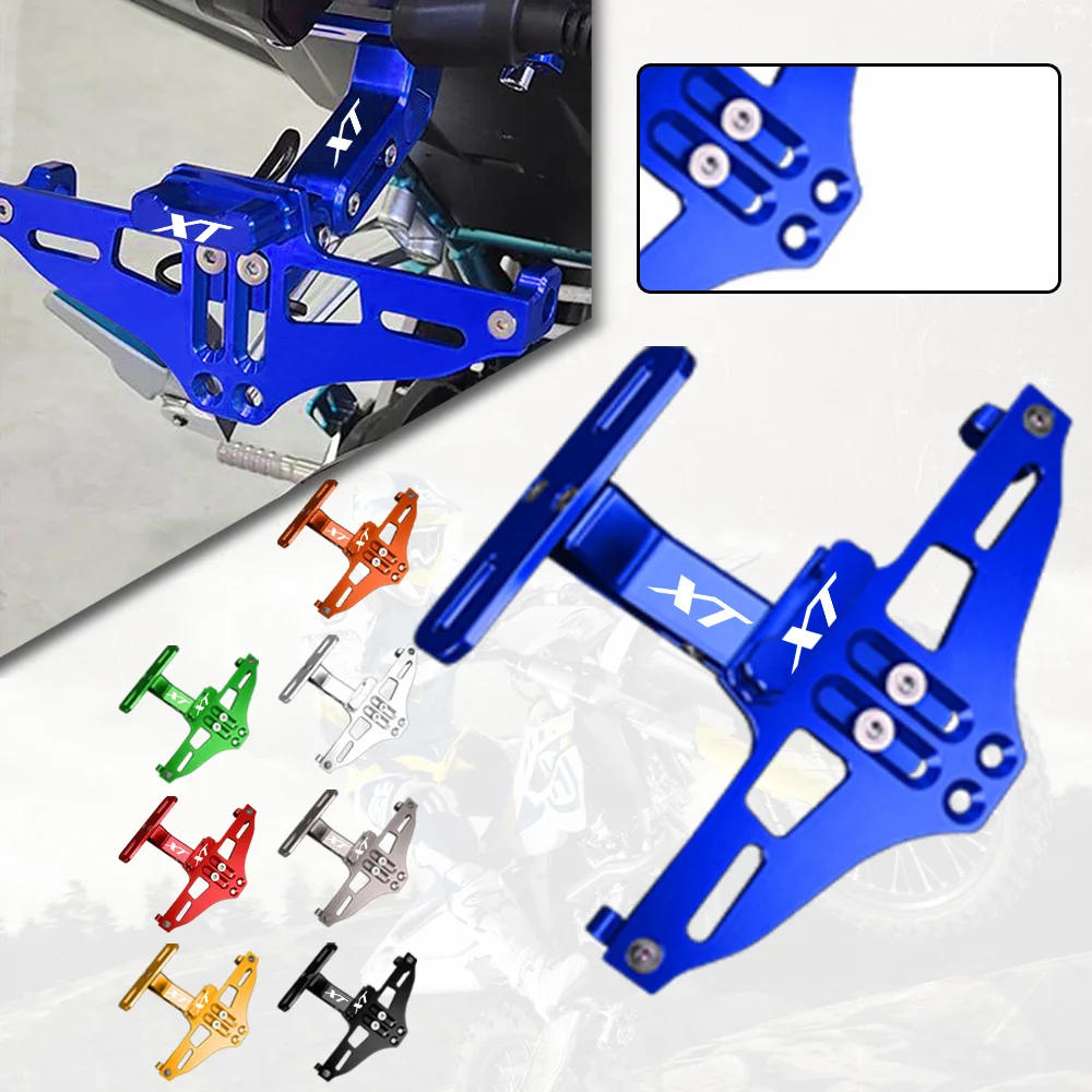 

For Yamaha XT 1200 Z Super Tenere 1200 XT1200Z XT1200ZE XT600 E Moto Rear License Plate Number Holder and Turn Signal Lights