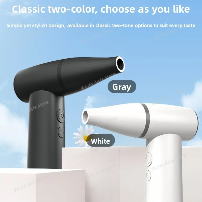 Portable Brushless Motor Violent Fan Handheld High-Speed Turbo Jet Fan Outdoor Blower Wireless