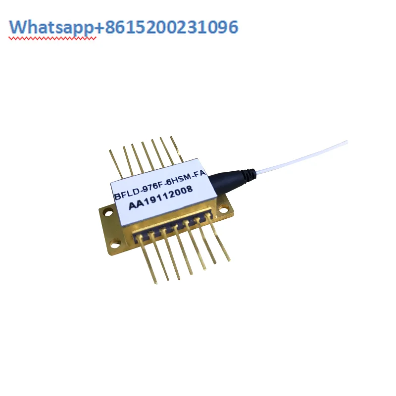 600mW low-cost polarization maintaining fiber 974nm butterfly pump laser for fiber sensing EDFA amplifier