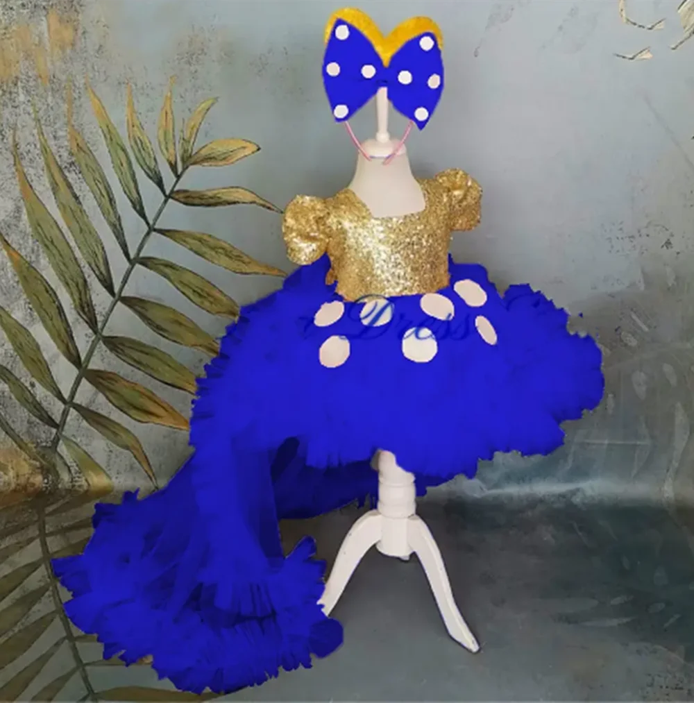 Robe à fleurs blanches personnalisée pour filles, motif papillon et diamant avec nœud, sans manches, pour mariage, fête d'anniversaire, spectacle, robe de sainte Communion