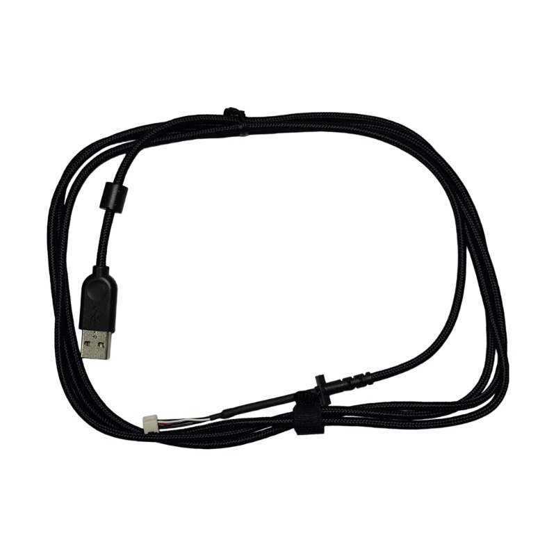 Maus-Reparaturkabel, USB-Ersatzkabel, 2 m schwarzes Kabel M76A – Detail 1