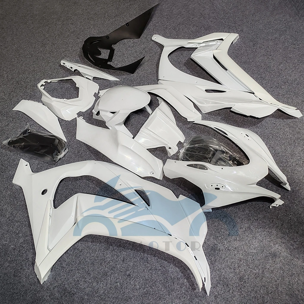 High Quality Motorcycle Fairings ZX10R 2016 2017 2018 2019 2020 for ZX 10R ZX-10R 16 17 19 20 All White Sportbike Bodywork