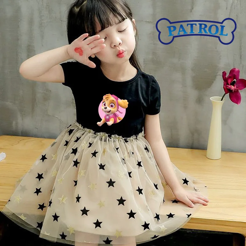 Summer Everest Clothing - Jupe en dentelle Paw Patrols Star,