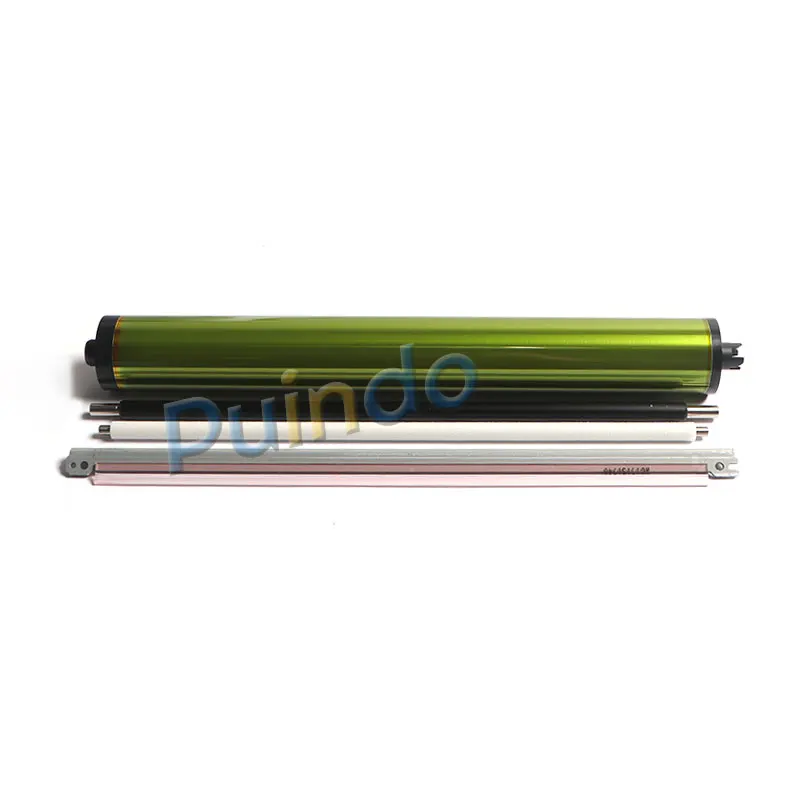 1set Fuji OPC Drum Drum Blade PCR Drum Cleaning Roller For Xerox V80 V180 170i V180i V2100 3100 3100i 013R00674 013R00676