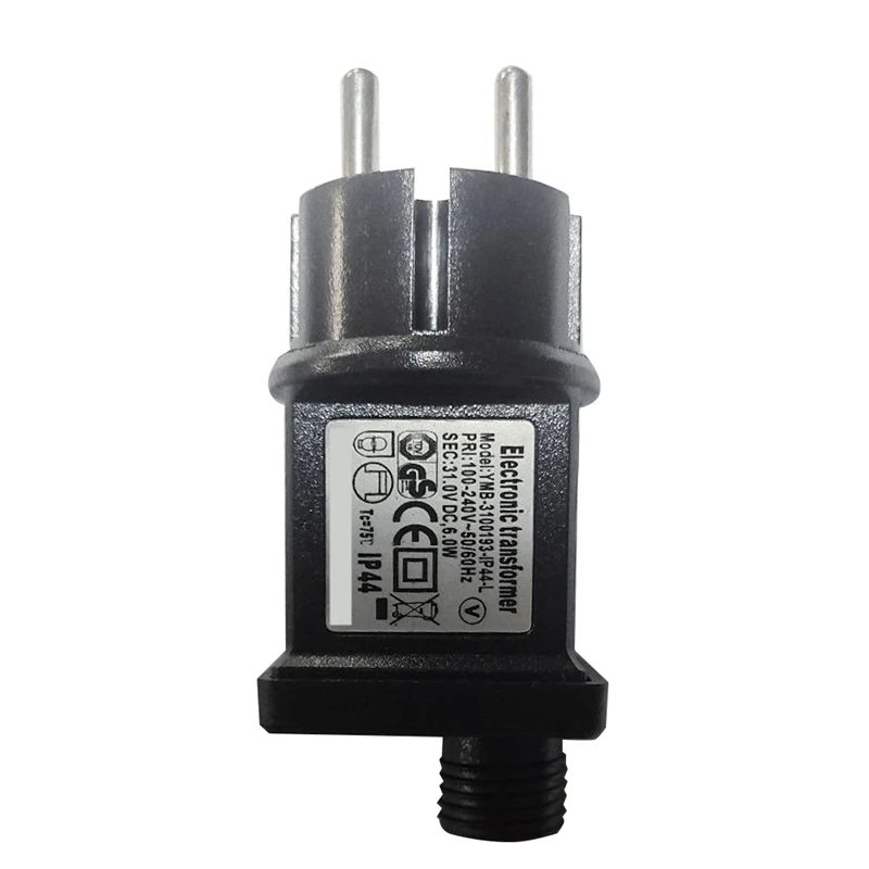 Power Adapter 31V 6W 193MA Output Current 100V-240V Waterproof Electronic Adapter Eight Function Power Adapter