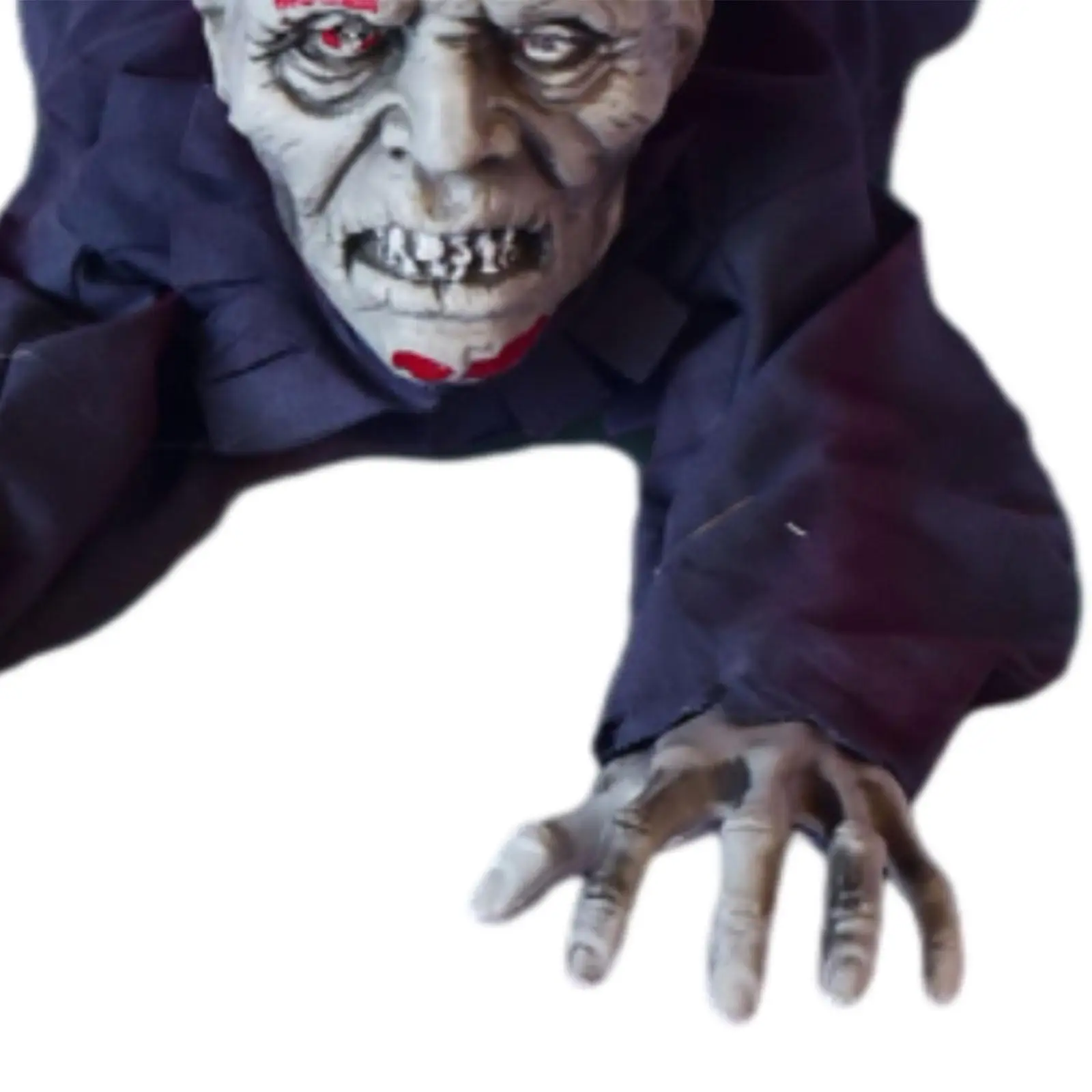 Elétrica Crawling Ghost Prop, Halloween Horror, Trick or Treat, 51 "Long