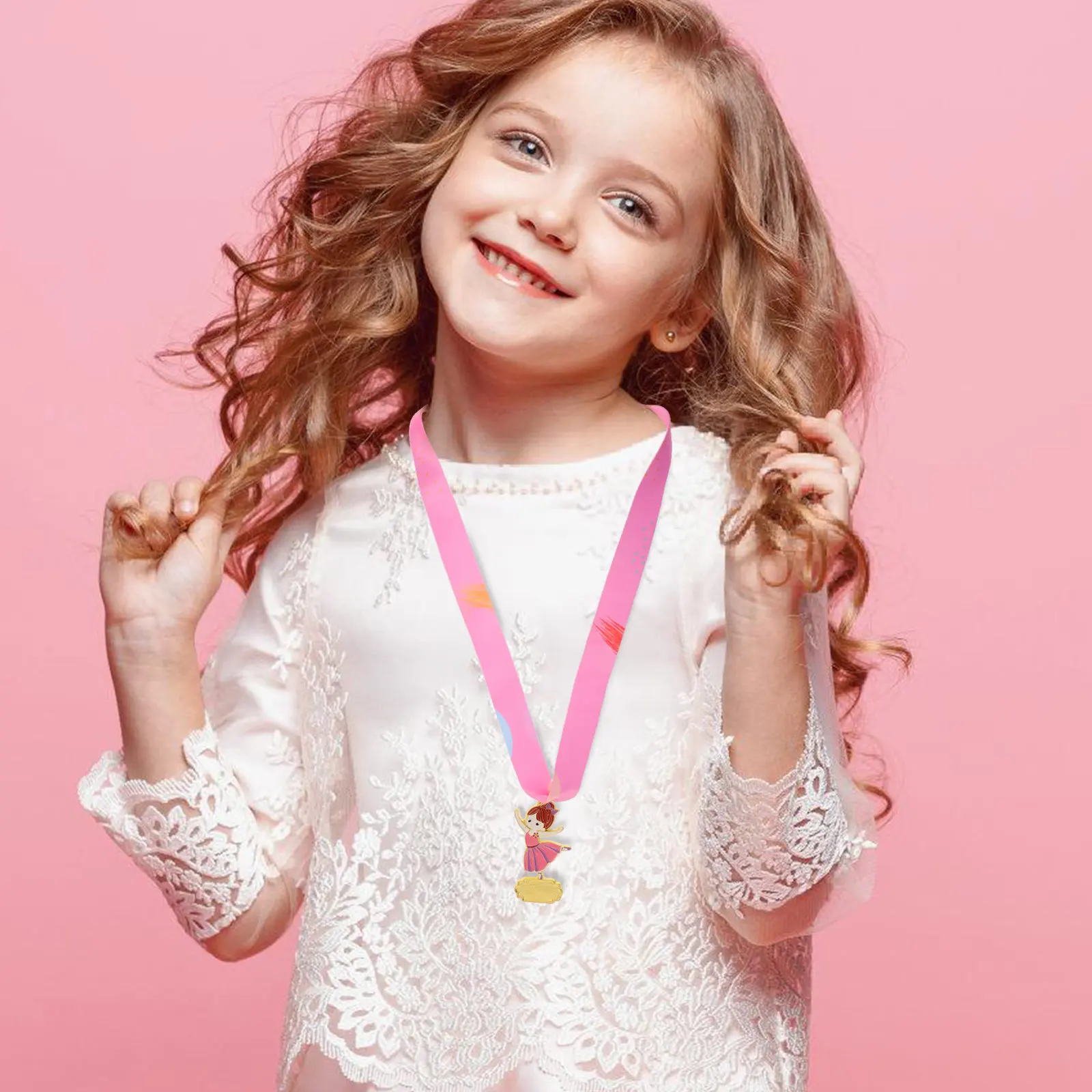 Dance Medals for Trophy Award Set Kindergarten School Event Reward Plaque Elegant Keepsake Trophy for Young Dancers First