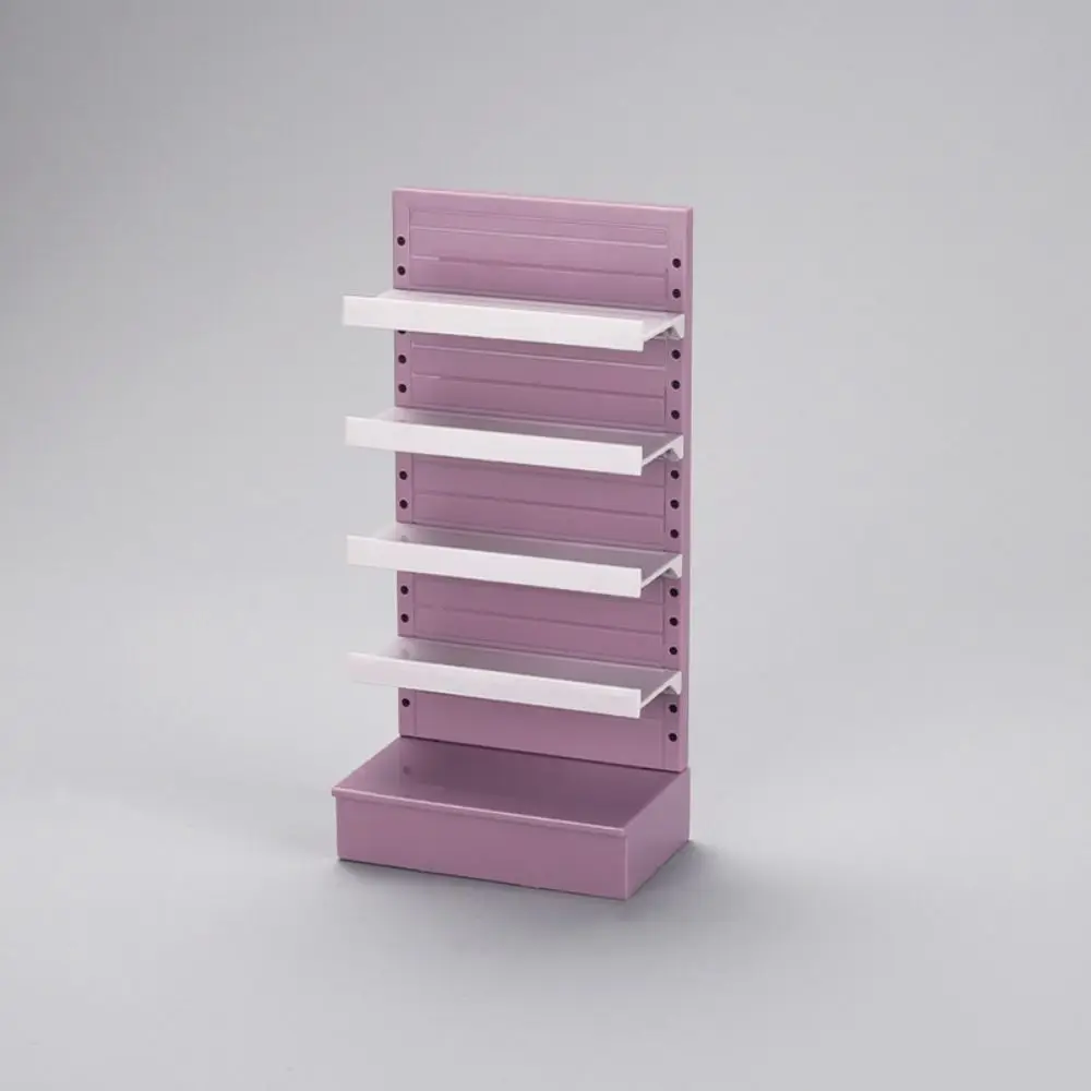 ตู้เก็บของจิ๋วสำหรับบ้านตุ๊กตา ขนาด 1/12 8*5*16.8 ซม. 5 สี ตู้ขนมจำลองสำหรับบ้านตุ๊กตา ของตกแต่งโต๊ะทำงานบ้านตุ๊กตา ทำจากพลาสติก