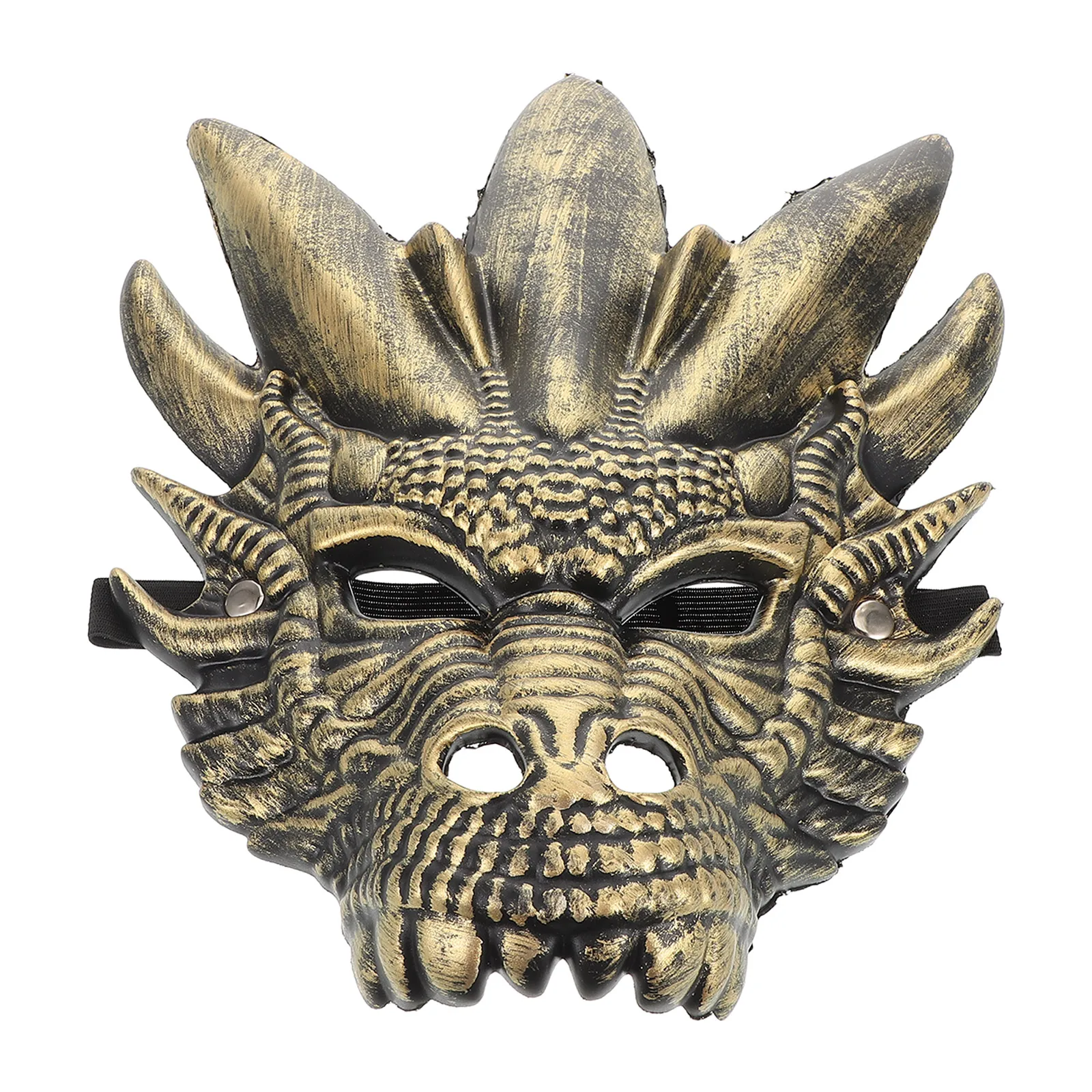 

1pcs Dragon Mask Realistic Dinosaur Costume Props for Kids Masks Plastic Head Halloween Cosplay Toy