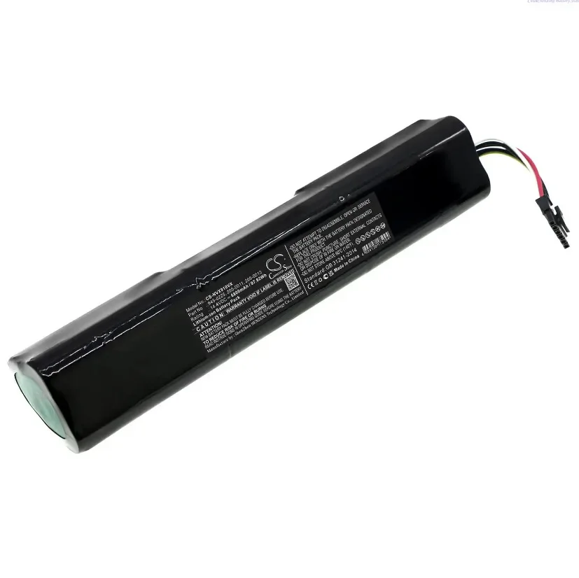 Varrendo Bateria De Lítio Robô, 14.4V, 6800mAh, Adequado para Lito Neato D8 D9 D10