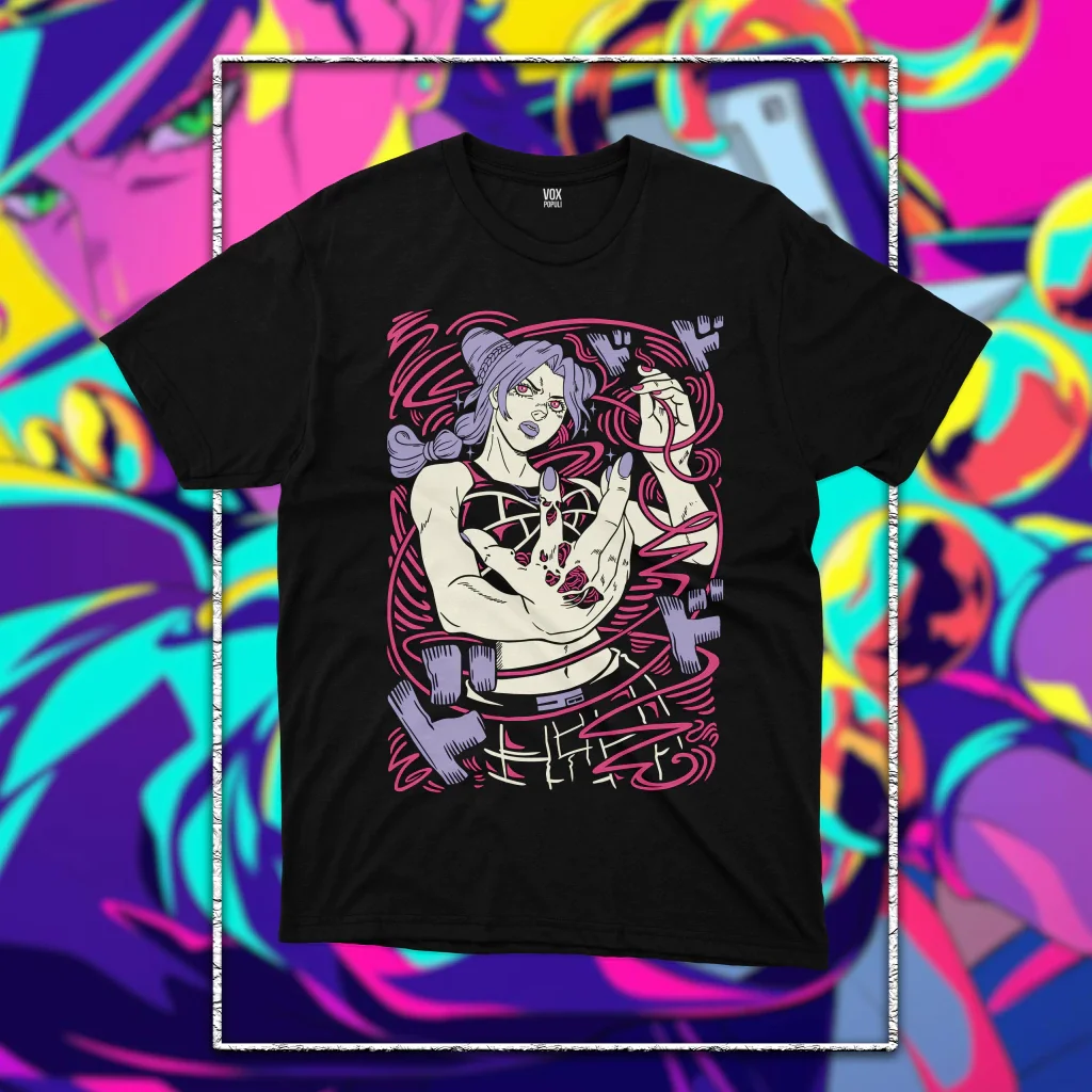 

JOLYNE COLORES T-Shirt Anime Manga Gifts Tee Sweater Hoodies Shirt All Size