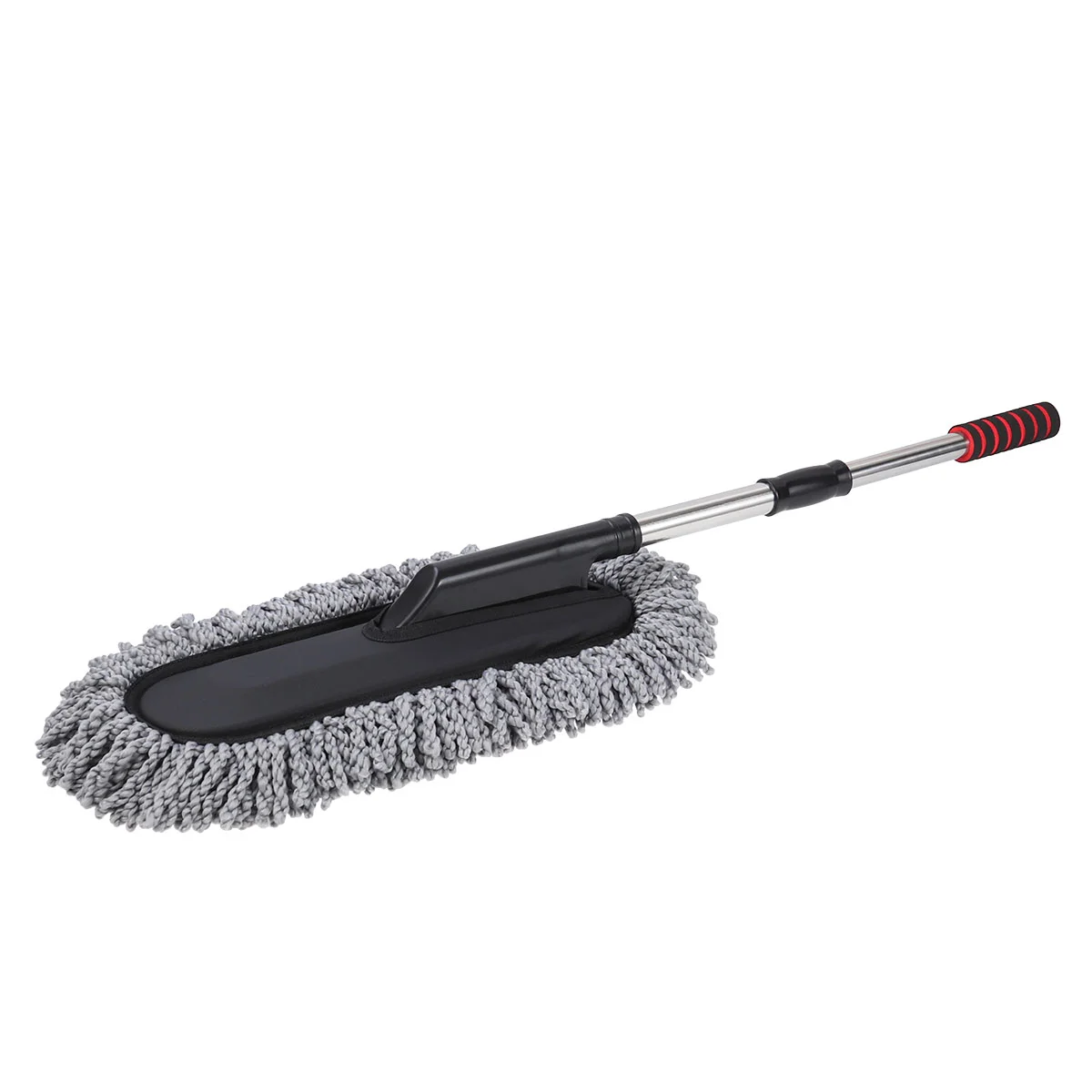 Large Car Cleaning Dust Brush Wax Drag with Thickening Stainless Steel Retractable Handle (Random Color)