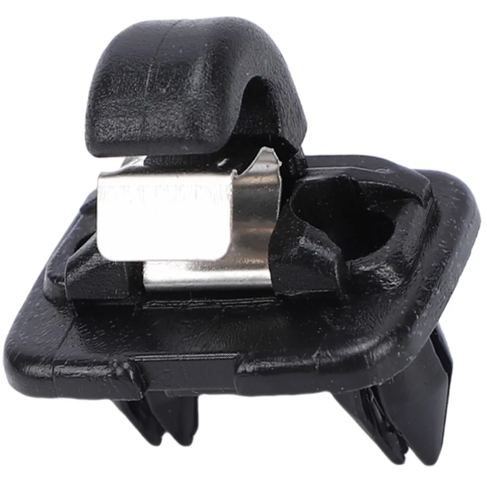 Para Audi TT Quattro Base 2.0L L4 - Gasolina 2016–2023 Suporte de Clipe para Quebra-Sol ABS 8V78575624PK Preto