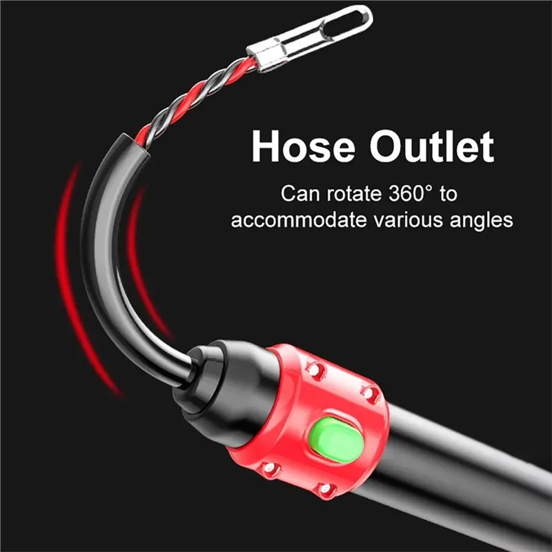 PORK-Electrician Threading Aid Manual Wire Puller Wall Pipe Assist Single Conduit Puller Conduit Wiring Tool Thread Puller