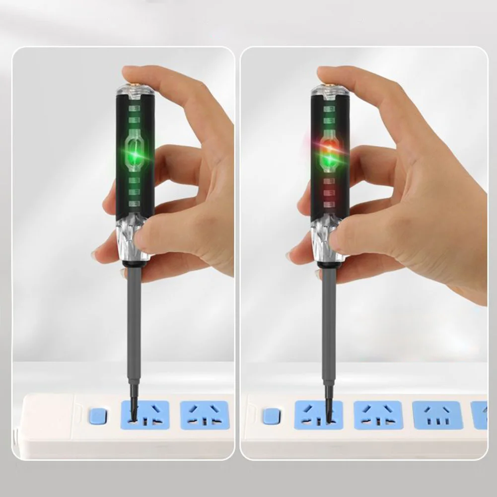 Multifunction Electrician Pen for Circuit Testing Live Neutral Identification Dual Screwdriver and Breakpoint Induction Use