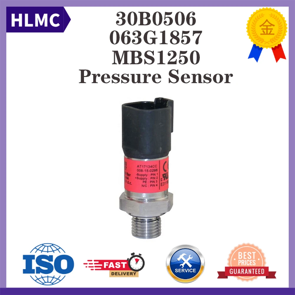 

CLG920D/CLG922D/CLG936D/CLG948E Pressure Switch Pressure Transmitter 30B0506 063G1857 MBS1250 Pressure Sensor 0-400Bar (13MM)