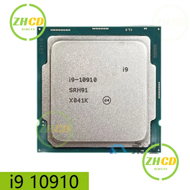 Intel Core For I9-10910 New i9 10910 10910 CPU Processor 125W LGA 1200 Authentic Quality Assurance