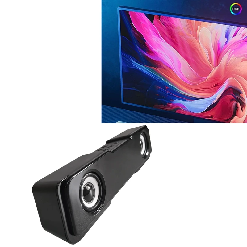 ลําโพงบลูทูธพร้อม USB คอมพิวเตอร์แบบมีสายเดสก์ท็อปแบบพกพาเดสก์ท็อปบลูทูธ LED Mini ลําโพง