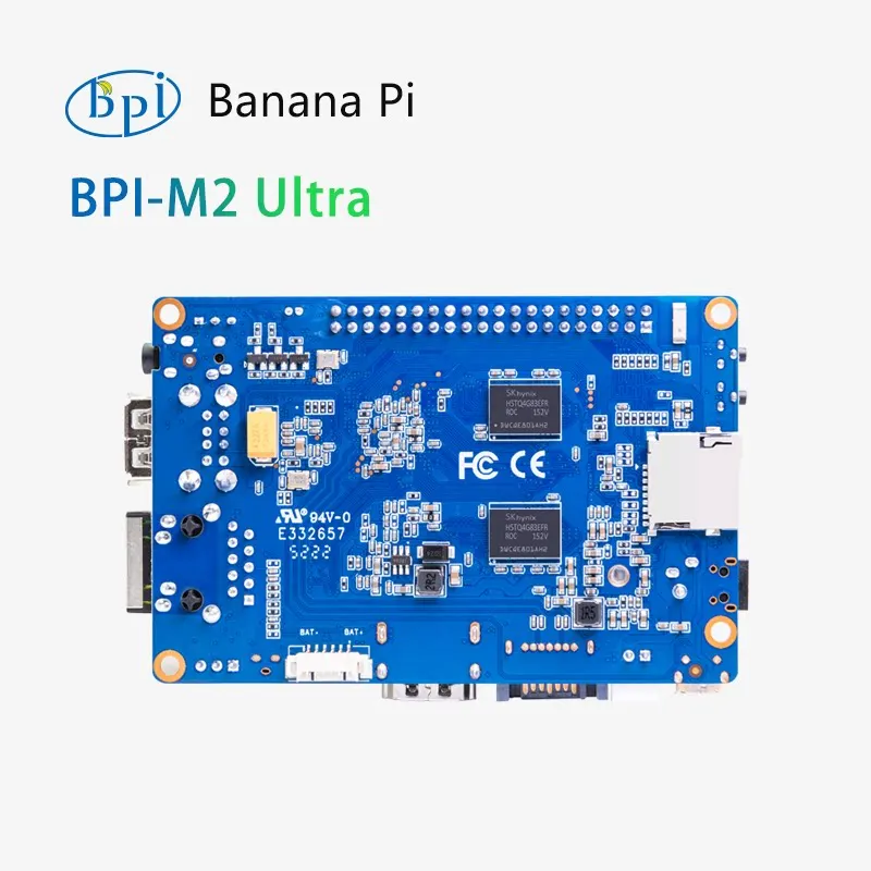 Banana Pi BPI-M2 Ultra Quad-Core Allwinner A40i Open-Source Hardware Development Board