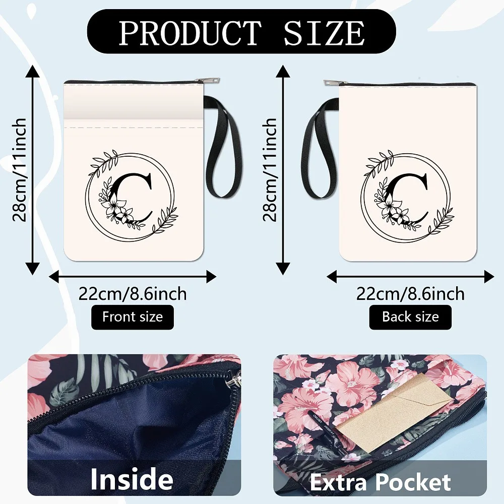 Cloth Book Cover Notebook Wraps Rectangle Letter C 280x220mm