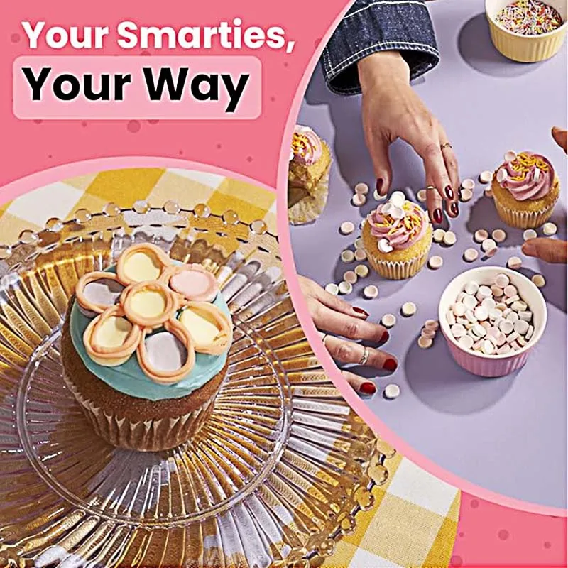 Rollos de dulces Smarties originales de 5 oz (142 g) * 1 paquete de dulces duros