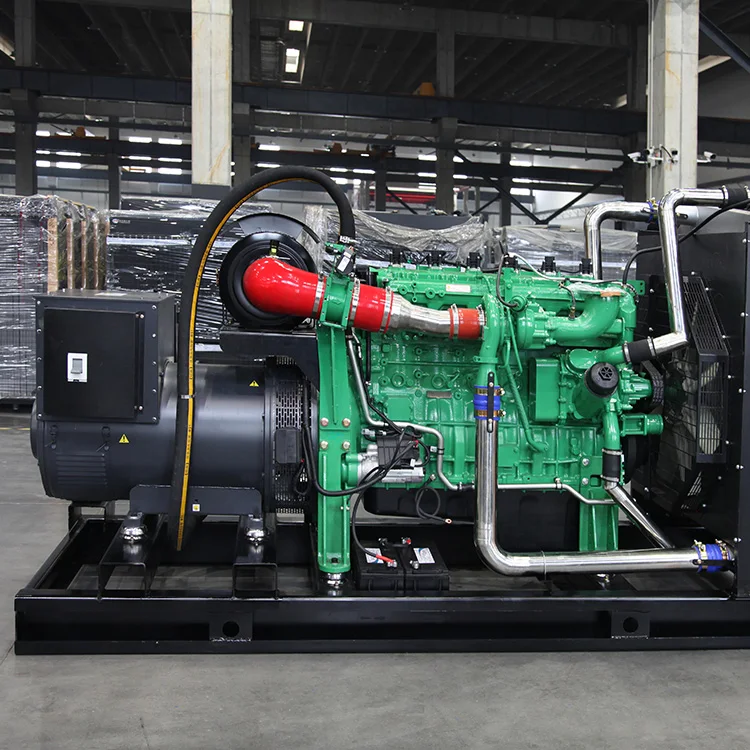 Gas alami kualitas tinggi 20kW 30kW 50kW generator terbuka 4 silinder