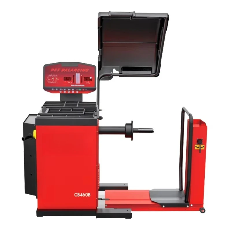 2026-CE TUV Certified BRIGHT CB460B Series Truck Wheel Balancing Machine 220V Power Supply Time and Effort Saving