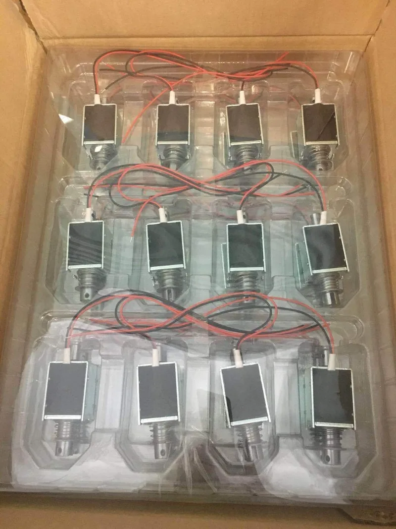 Custom DC Push Pull Solenoid Electromagnet OEM/ODM Service High Force Linear Actuator for Electronic Door Lock