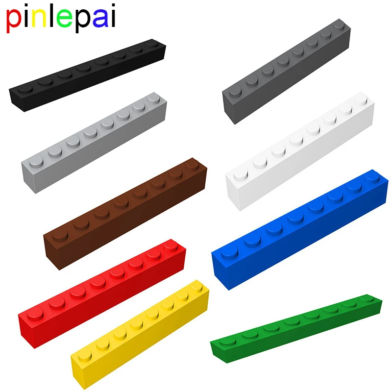 

Pinlepai Bricks 3008 Brick 1x8 Block Tile Building Blocks Moc Diy Small Particle Pieces Assemble Small Plate Toys For Children