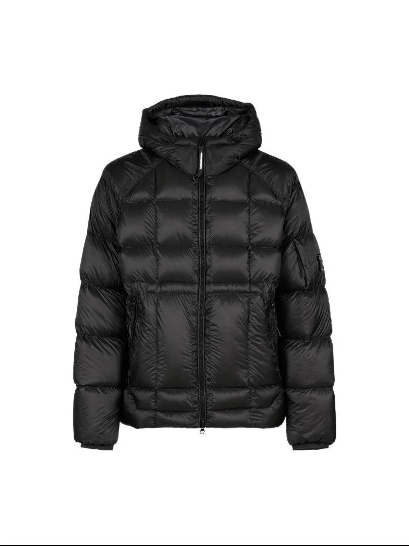 Hooded down Jaet Warmth Commute Sle Straight Cut Men's Women's 90% White Du down Filling Zipper Closure  Color