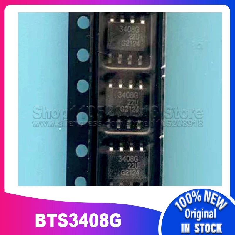 

10 шт./лот BTS3408G BTS3408 3408G SOP-8 100% новый спотовый запас