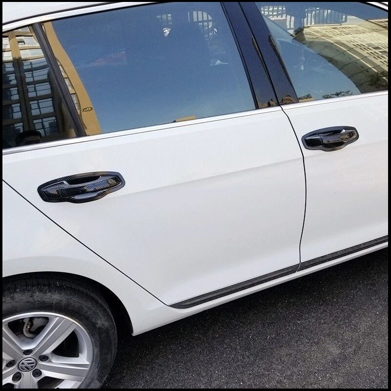 

Car Styling For Volkswagen Golf 7 MK7 2014 2015 2016 Door Handle Bowl Cup Cover Trim Auto Parts Accessories