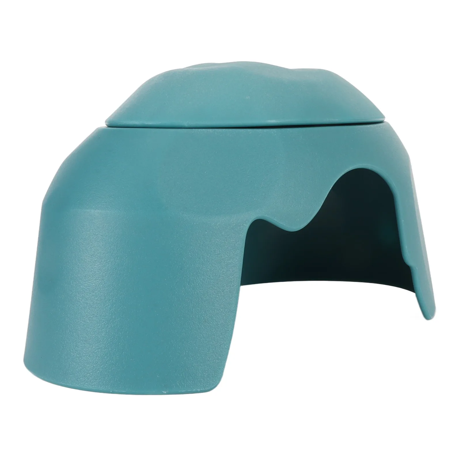 Humidification Hide Cave Spacious Safe Reptile Hideout Cave Box with Ceramic Bowl for Tortoise