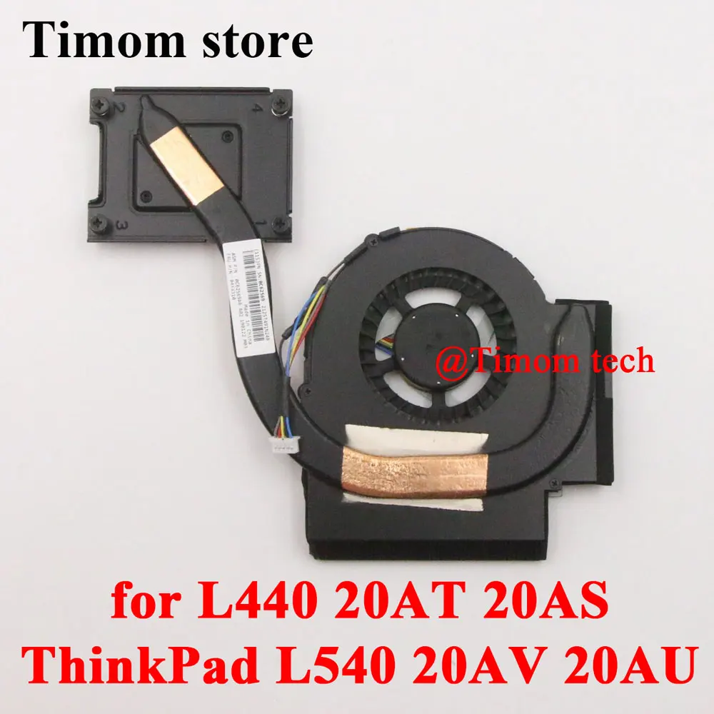 Оригинальный радиатор вентилятора KDB0605HB BATA0710R5H для L440 20AT 20AS ThinkPad L540 20AV 20AU 04X4117 01AW577 04X4310 01AW578 04X4309