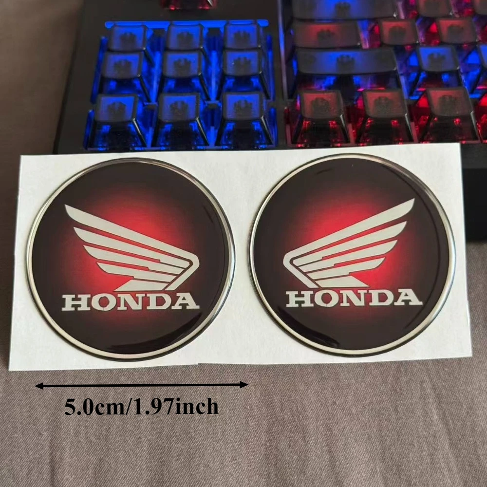 

Наклейка Honda, трехмерная гальваническая этикетка PCX160PCX125NS350RCB190SSCBR500R CBR650, логотип аксессуаров для мотоциклов
