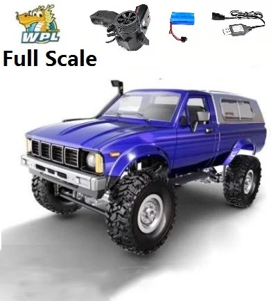 WPL 1:16 2.4G RC Car C24 4WD Rock Crawler Electric Climbing Truck