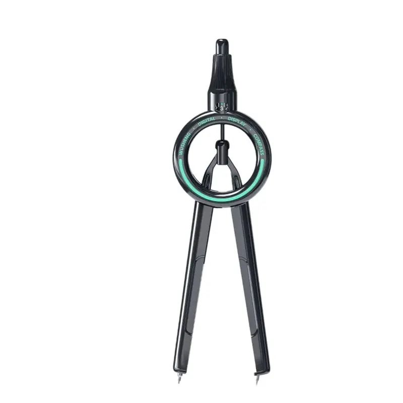 Digital Compass Geometry Tool School Supplies Student Woodworking Drafting Drawing Circle Tool Visible Radius Math Compass
