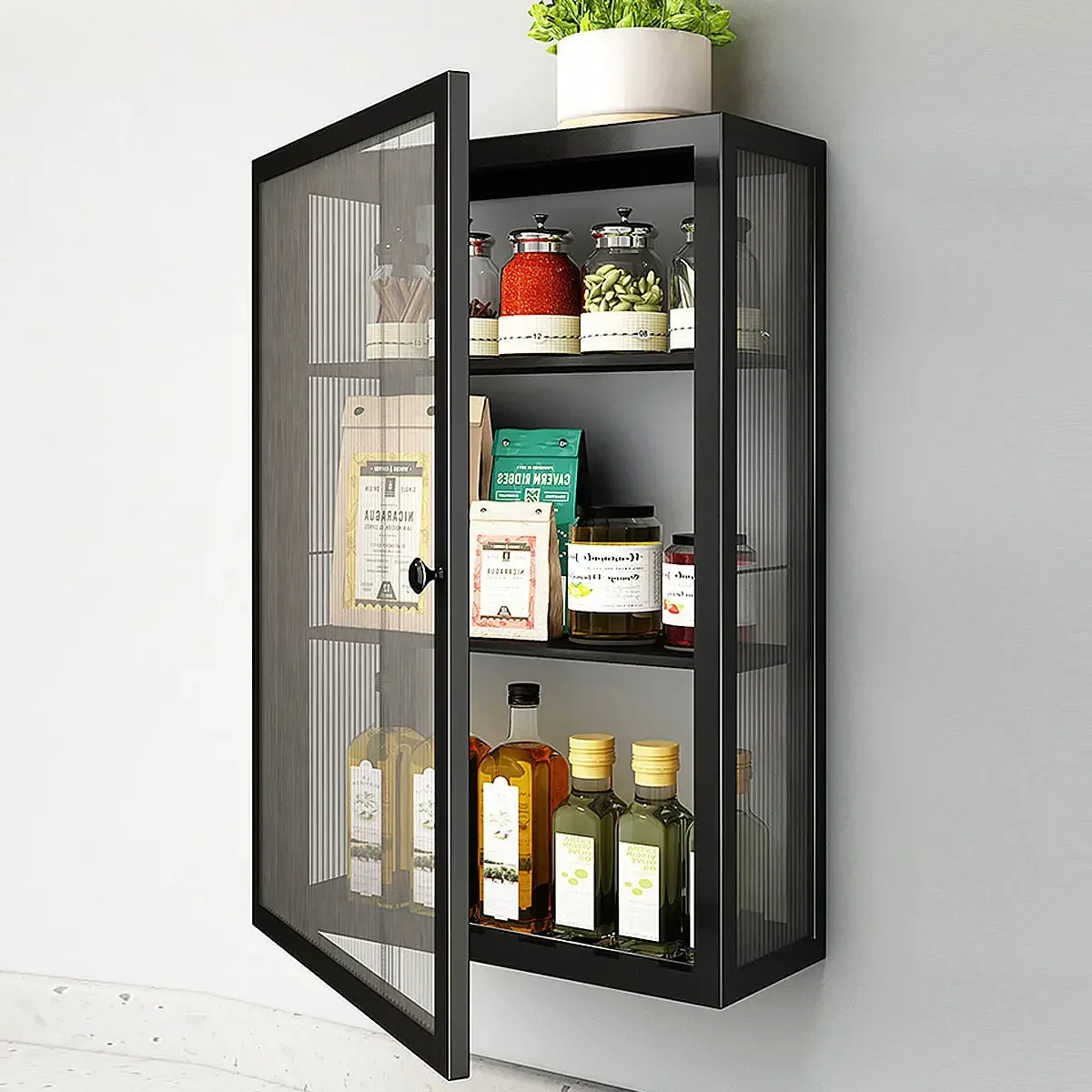 

Perforation-Free Bathroom Storage Cabinet Shelving Mounted Toilet Hanging Cosmetics Hotel Washing Station