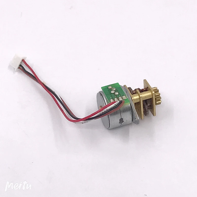 Mini 15MM 2-Phase 4-Wire Gear Stepper Motor Precision Full Metal Copper Gear Reducer Stepping Motor Reduction Gearbox 18 Degree